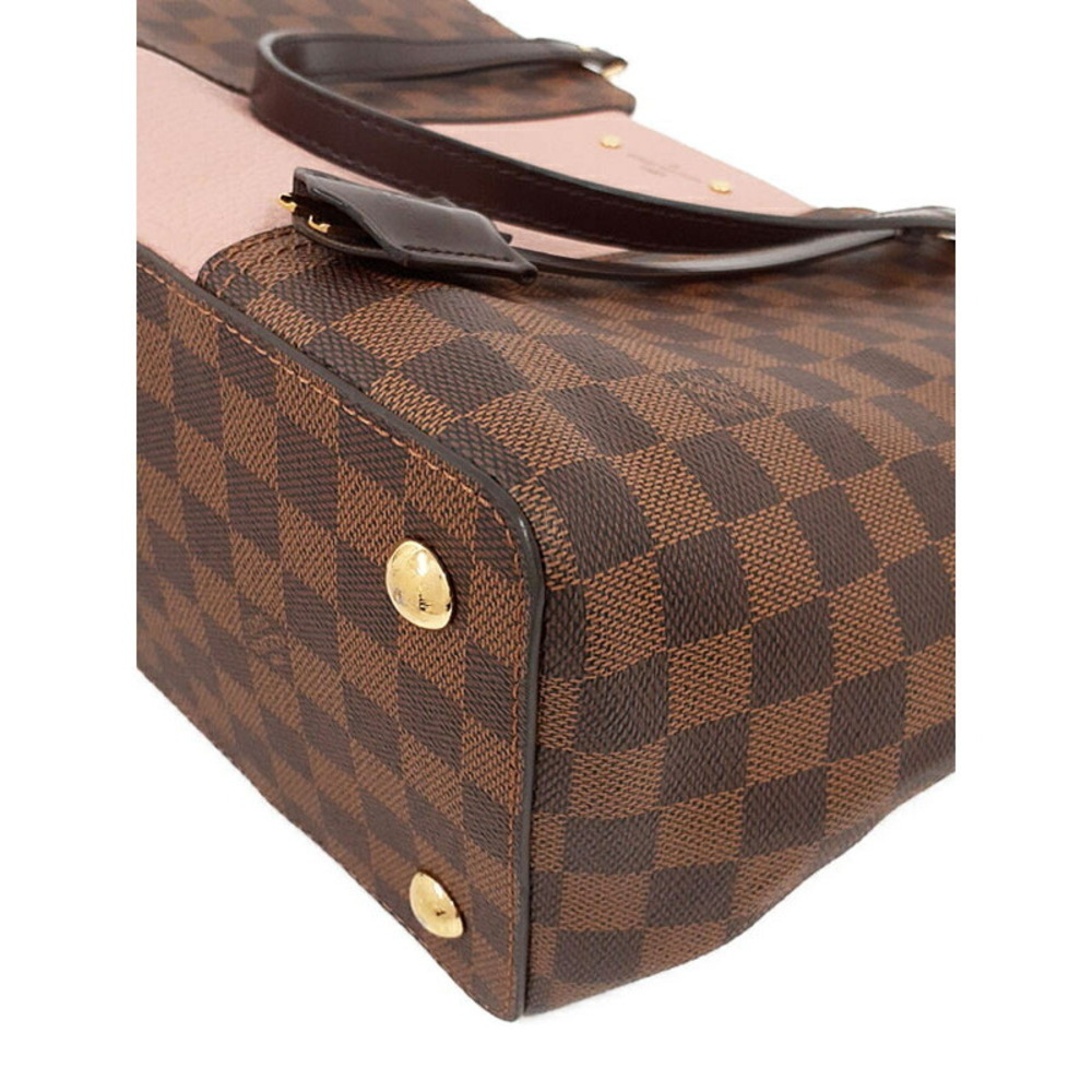 Louis Vuitton Damier Ebene Brown Jersey Tote Bag - Picture 4 of 8